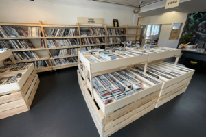 bibliothèque d'entreprise bois